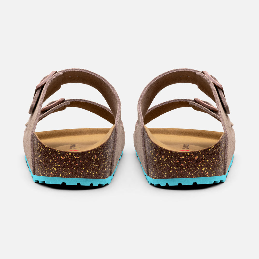Cascade Taupe and Turquoise