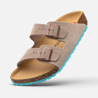 Cascade Taupe and Turquoise