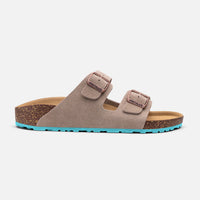Cascade Taupe and Turquoise