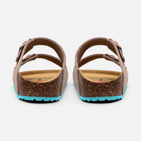 Cascade Taupe and Turquoise